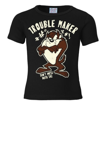 T-Shirt T-ShirtTaz - Looney Tunes in schwarz