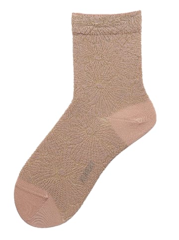Socken Allover Love Blumenmuster in holiday-apricot
