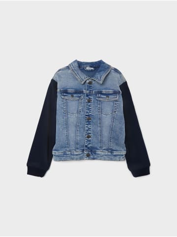 Jeans Jacke Stretch Denim NKMDAE in Hellblau