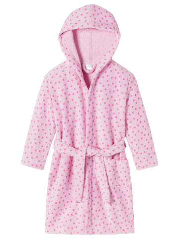 Bademantel Kids Girls in Rosa