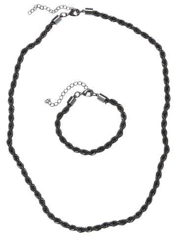Necklac in gunmetal