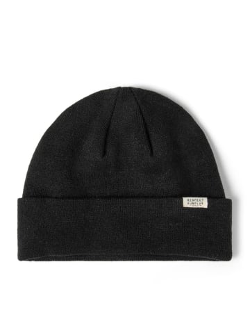 3tlg. Set: Beanie 27uhat10 in schwarz