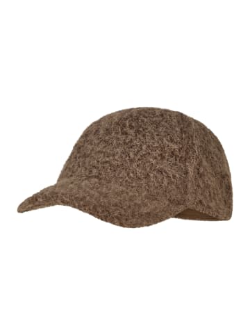 Basecap gefilzte Optik in braun