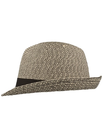 Strohhut in schwarz
