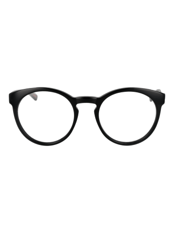 Unisex Optische Fassungen Rund Schwarz
