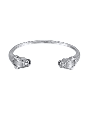 Armband 925 Sterling Silber Tiger in Silber