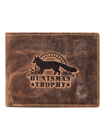 Huntsman Geldbörse RFID Schutz Leder 12.5 cm brown 2