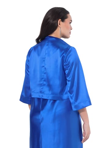 Kurzjacke in royalblau