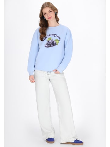 Women Sweatshirt in light blue