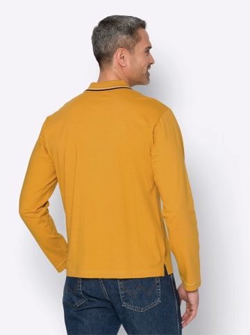 Poloshirt in ocker