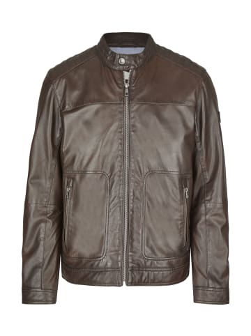 Lederjacke BUCLAUDIO in dunkelbraun