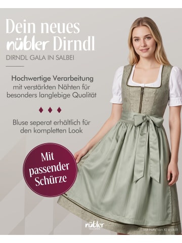 Midi Dirndl Gala in Salbei