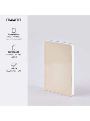 Nuuna Notizbuch A6 Candy S Sand Dotted Journal 2,5mm Punktraster 176 Seiten