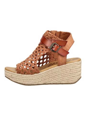 Sandalen Cognac