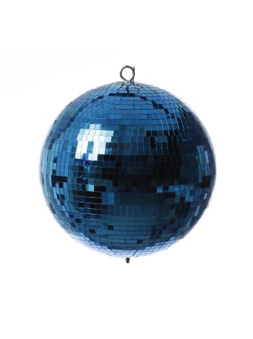 Spiegelkugel Discokugel Mirrorball D: 30cm in blau