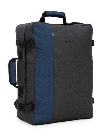 blnbag M3 - Handgepäck Rucksack Flugzeug Backpack in Black Anthrazit