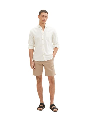 Short SLIM SOFT CHINO slim in Braun