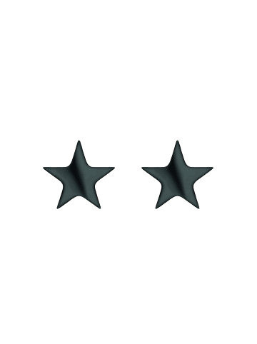 Ohrstecker The Star in schwarz