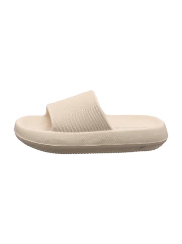 Badelatschen in Beige