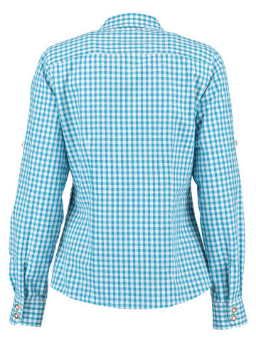 Bluse Qorru in türkis