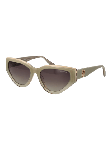 Damen Sonnenbrillen Katzenauge Oliv