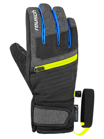 Winterhandschuhe Leo R-TEX® XT Junior in 7623 black melange / safety ye