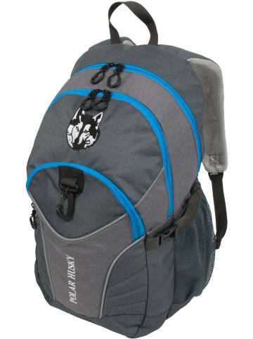 Wanderrucksack 28 Liter Wasteland in Anthrazit/Graumelange/Türkis