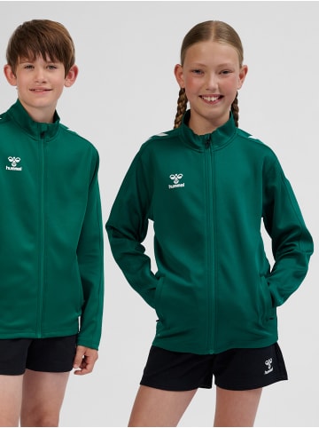 Reißverschluss Jacke Hmlcore Kinder in EVERGREEN