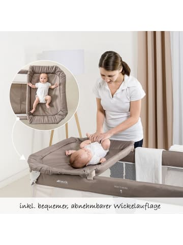 Reisebett Babycenter - Zoo in beige,braun,motiv