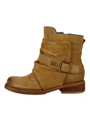 Stiefelette Hellbraun