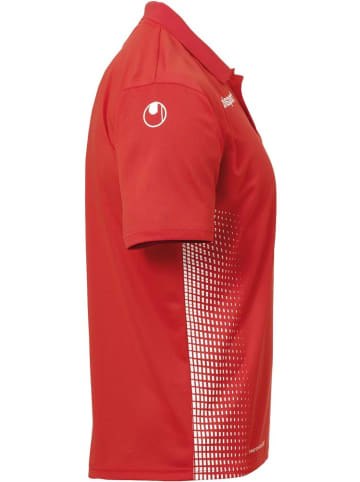 Polo "Score Polo Shirt" in Rot