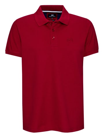 Polo Pique Shirt Regular Fit in Bordo