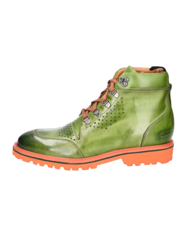 Sportlicher Schnürschuh in grün
