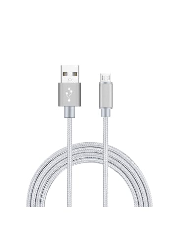 USB-auf-Micro-USB-Kabel 1 Meter in Weiß