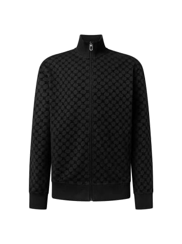 Sweatjacke in Schwarz