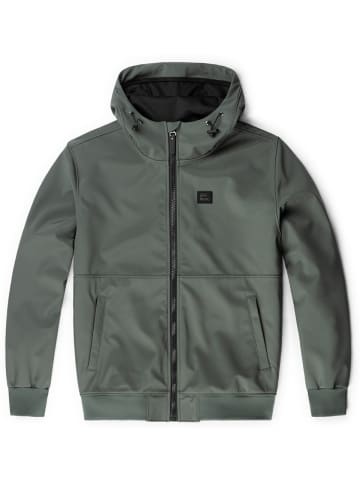 Softshelljacke in Grau