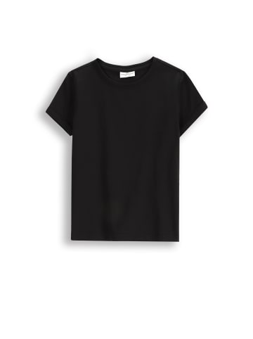 T-Shirt mit kurzem Ärmel in schwarz