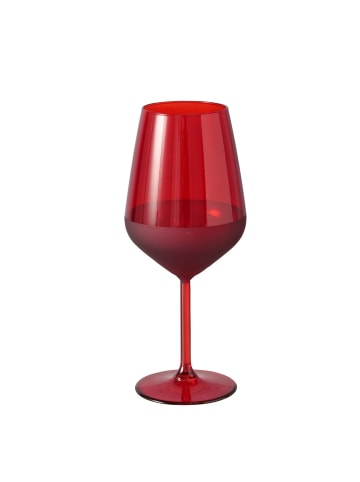 Weinglas Moluna in Rot