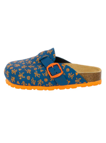 Pantolette "Bioline Clog Kids" in Blau