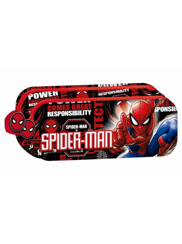Spiderman Fight On 2 Fächer Federmäppchen 23 cm