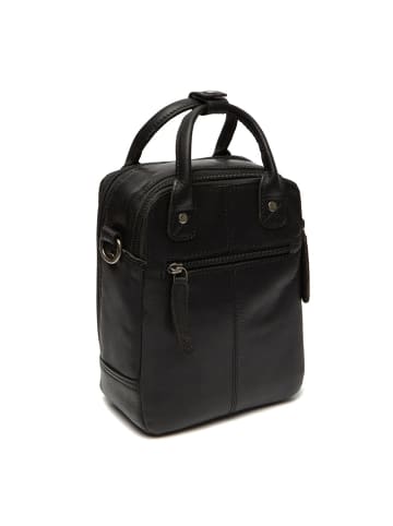 Monera Handtasche Leder 16 cm black