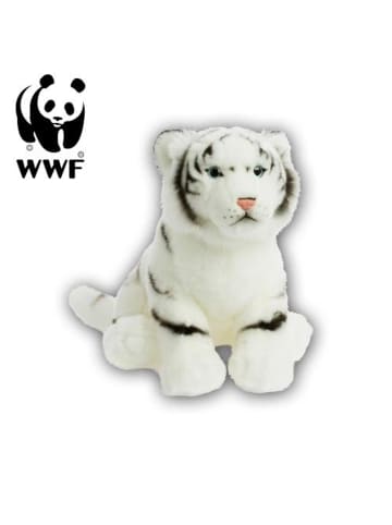 Plüschtier - Weißer Tiger (30cm) in weiß