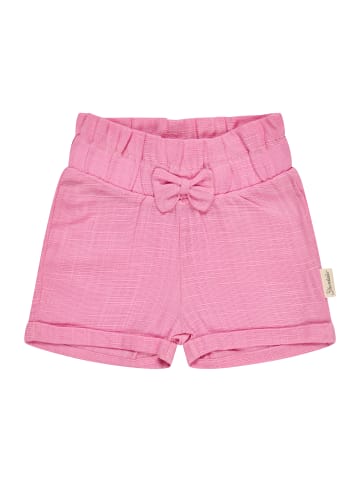 Shorts Leinenoptik in rosa