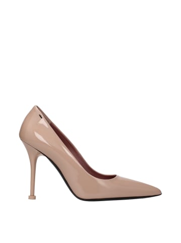 Pink Leder Pumps