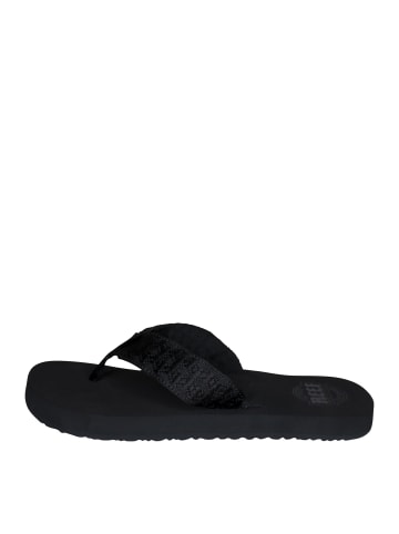 Zehentrenner Sandale Smoothy in Black