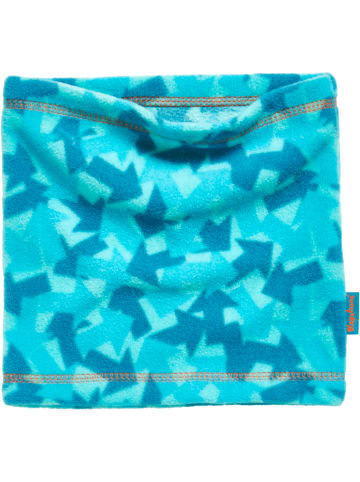 Fleece-Schlauchschal Pfeile Camouflage in Petrol