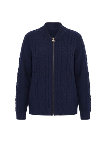 Strickjacke in marine
