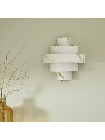 Wandleuchte SARA in Beige - (W)32  x (H)15  x (L)30 cm