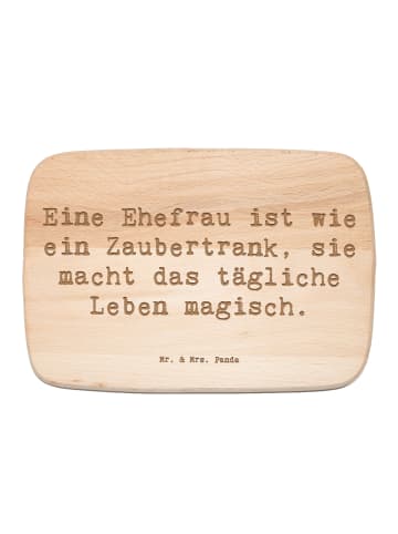 Schneidebrett Spruch Magische Ehefrau mit Spruch in Transparent