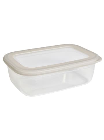 MICHELINO Aufbewahrungsbox Vorratsdose Vorratsbehälter 1200ml in Beige